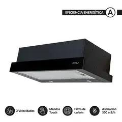 FDV - Campana Extractora Easyflow Black 60 Cm