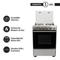 FDV - Cocina A Pie Expert 60 Cm A Gas Glp (Balón De Gas) Fdv