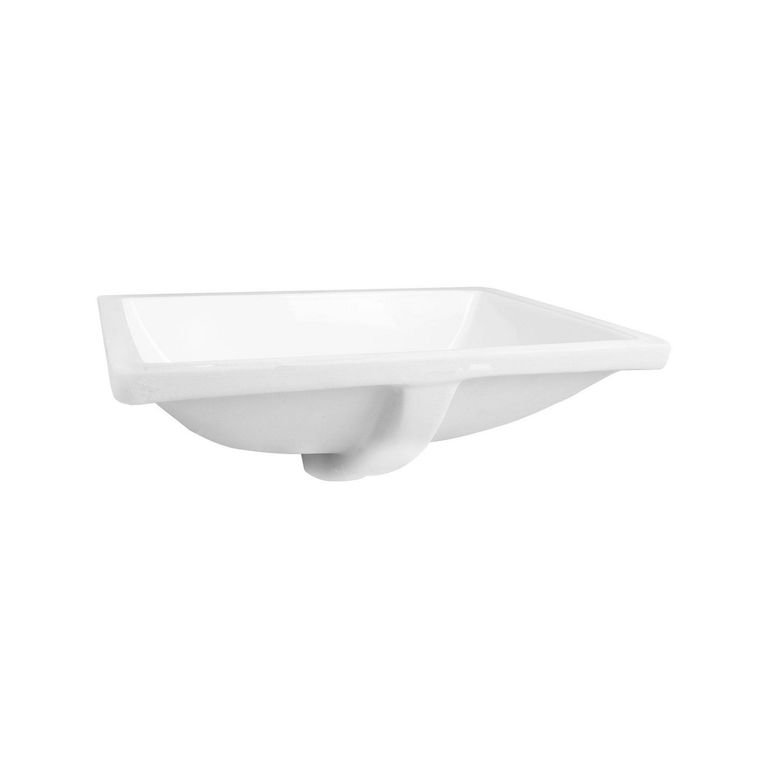 Lavamanos Cuadrado Loza Blanco 38x10x51cm
