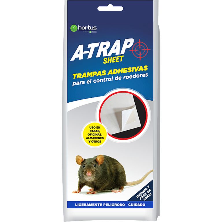 A-TRAP Sheet Trampa Adhesiva para Control de Roedores