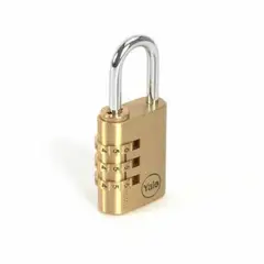 YALE - Candado de Bronce con Clave 30mm