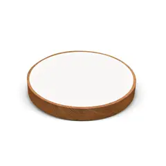 DIXON LIGHTING - Plafón Borde Madera 3 Luces 48W