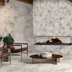 GRAIMAN - Porcelanato Blanco Marmol 60x120cm 2.16m2