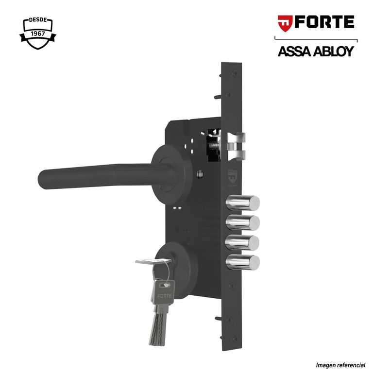 CERR. EMB. ESTANDAR NEGRO MATE FORTE 2G REV