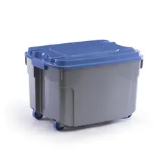 POLINPLAST - Caja Base Ploma Tapa Azul