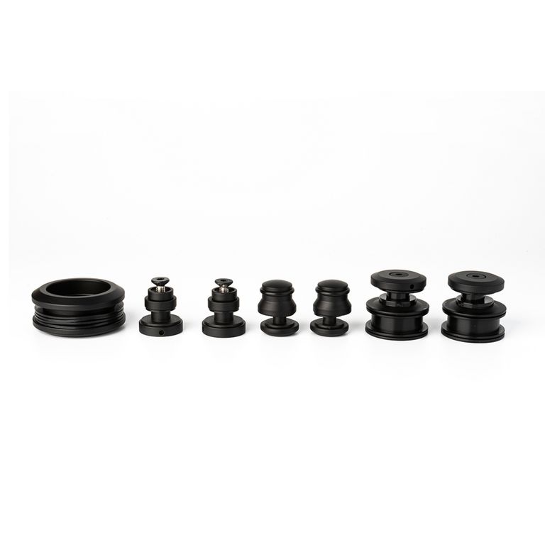 Kit Puerta De Baño Eurobox Negro.