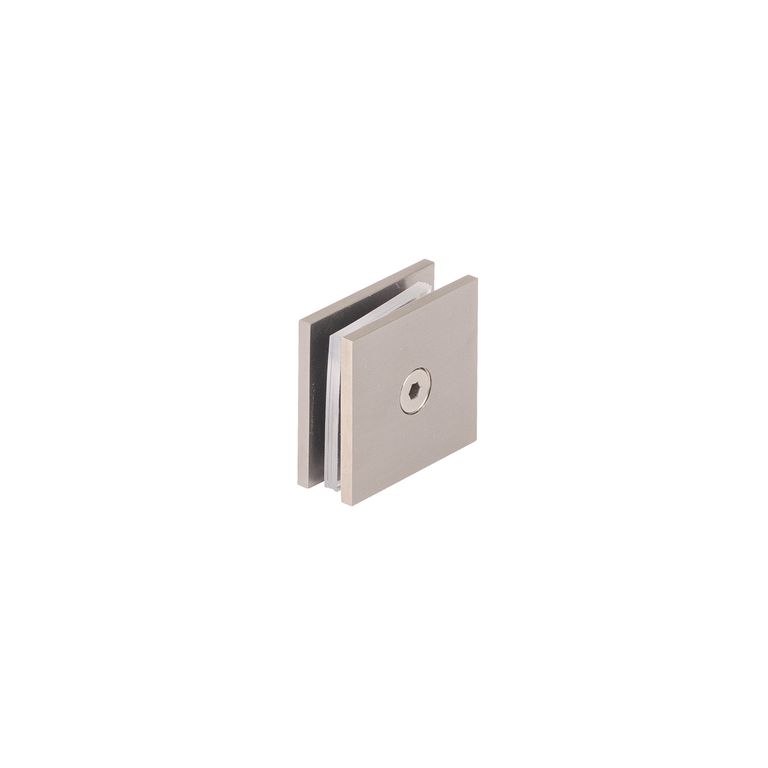 Conector Simple Muro/Vidrio Cromado Ducha Trad.