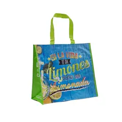 UNIBAG - Bolsa Shopper Laminada Limonada