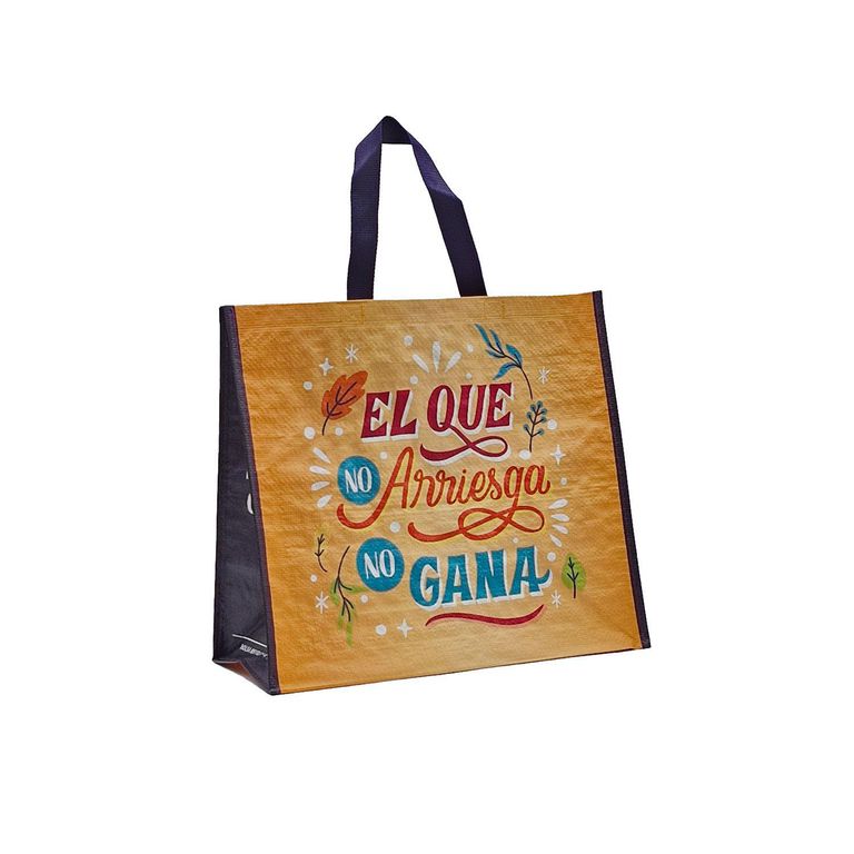 Bolsa Reutilizable Laminada Frases