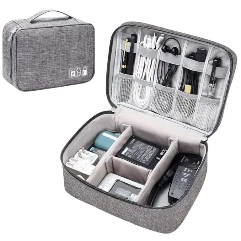 Organizador de Cables Gris