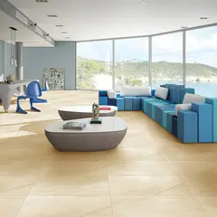 undefined - Porcelanato Beige 60x120cm 2,88m2 Gaia Camel Mate