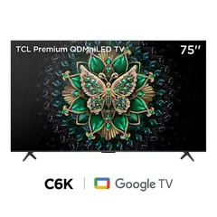 TCL - Qd-Mini Led Google Tv 75C6K