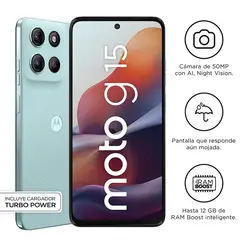 MOTOROLA - G15 4Gb+512Gb Celeste