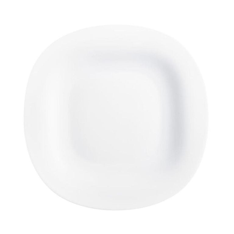 Set 6 Platos Bajos Carine Blanco 27cm