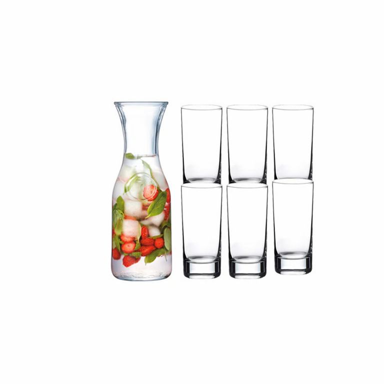 Pack Decantador 1L + 6 Vasos 350ml