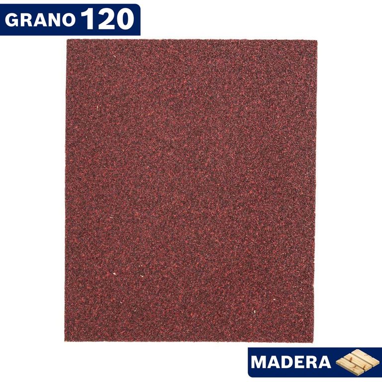 Lija Madera Grano 120 230x280mm Bosch