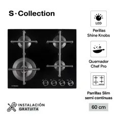 SCOLLECTION - Cocina a Gas 4 Platos SOLCO077