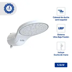 SOLE - Ducha Eléctrica Maxiflox 5500W