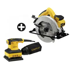 STANLEY - Lijadora + Sierra Circular Stanley