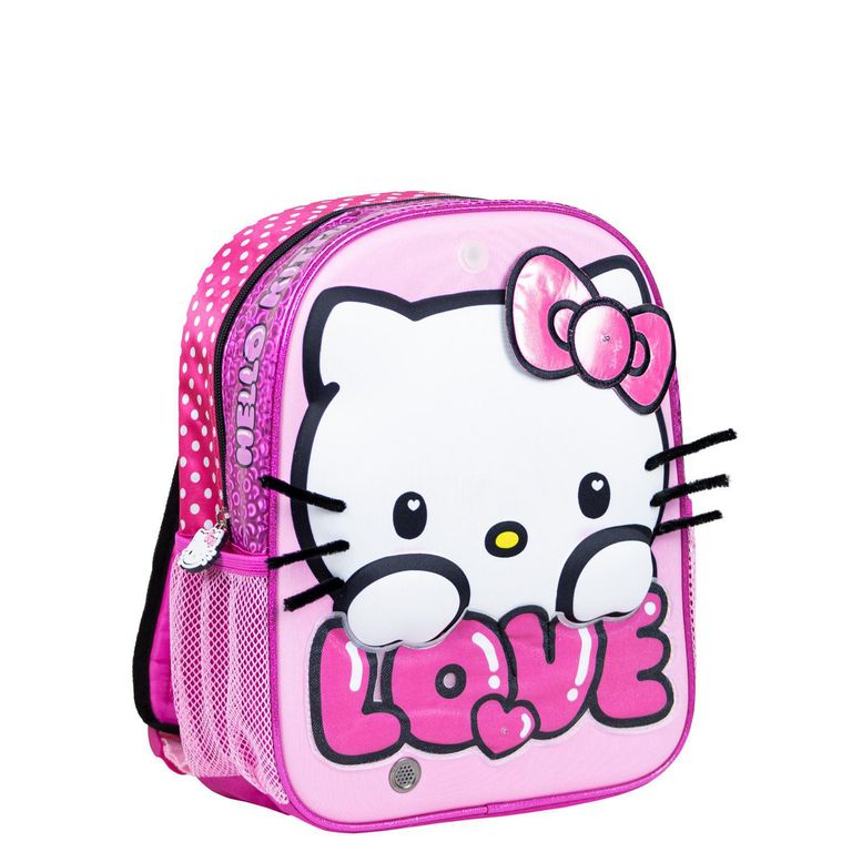 Mochila con Luces y Sonido Hello Kitty