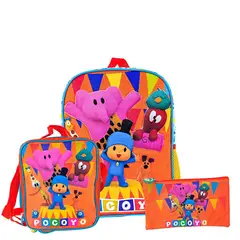 SCOOL - Set Mochila Pocoyo Naranja