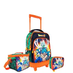 SCOOL - Set Mochila con Ruedas Plus Dragon Ball