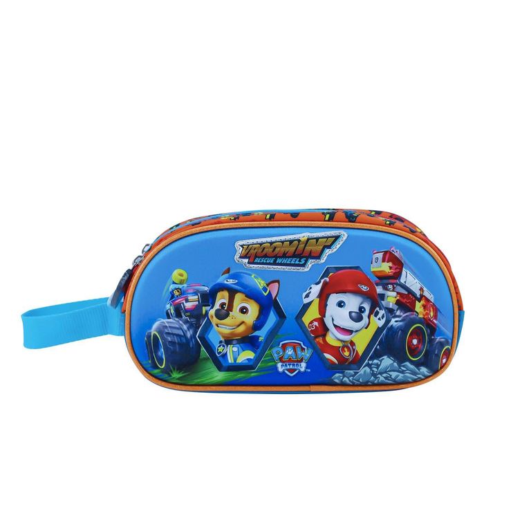 Cartuchera 3D Paw Patrol Celeste