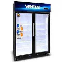 Ventus - Visicooler 2 Puertas Vidrio 750L