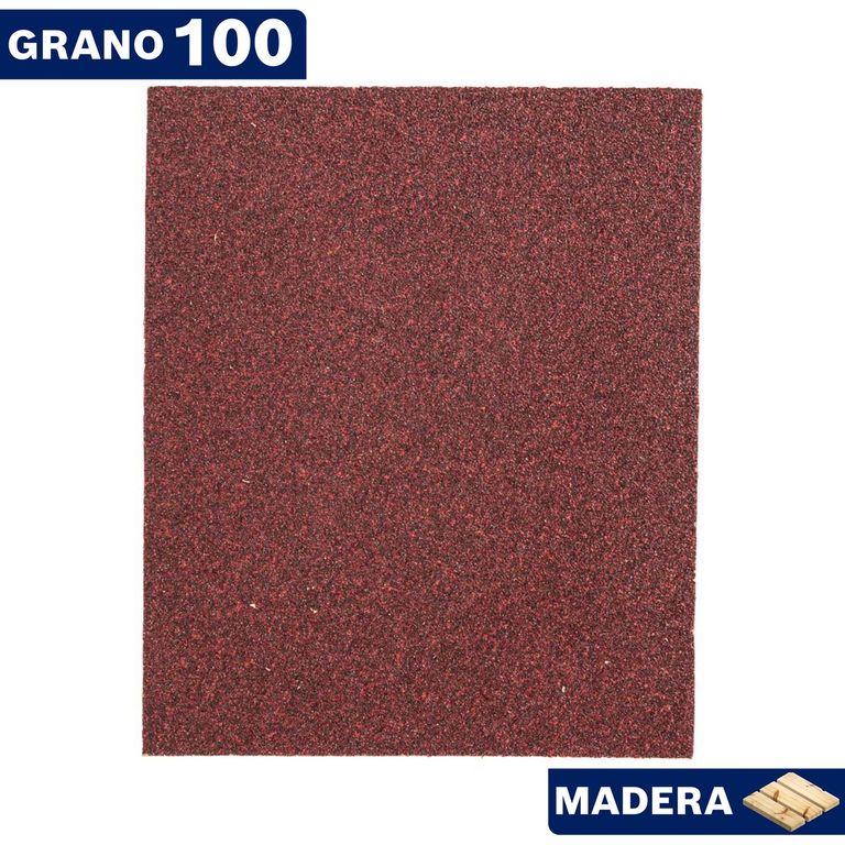 Lija Madera Grano 100 230x280mm Bosch