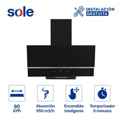 Sole - Campana Decorativa 90cm Sole Nimbus TURE100CO