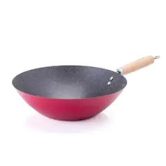 OSTER - Wok Acero al Carbono Denali Rojo 30cm