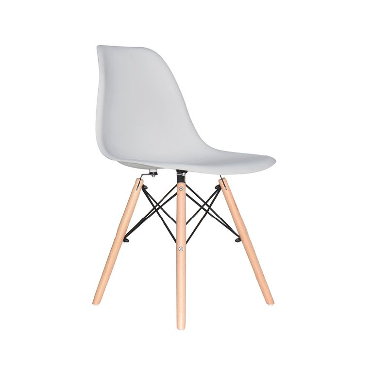 Silla Diseño Eames Be Bonno Gris