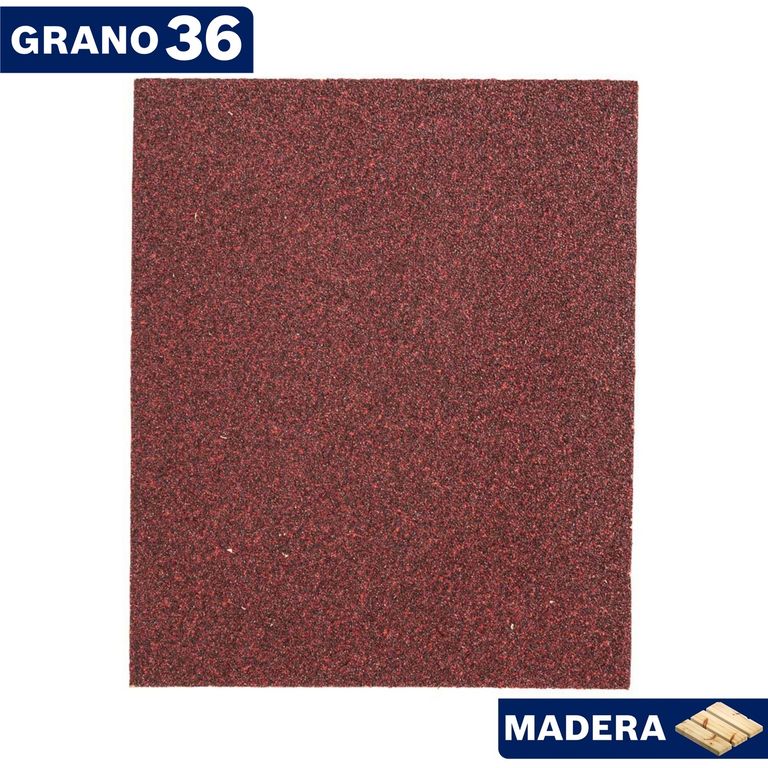 Lija Madera Grano 36 230x280mm Bosch