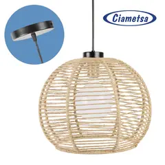 CIAMETSA - Lámpara Colgante Thepa E27 Soga