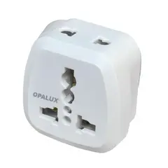 OPALUX - Adaptador Plano con 1 Entrada Universal