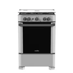 MABE - Cocina de Piso a Gas 60cm Silver CMP6010FG1
