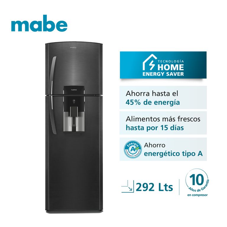 Refrigeradora Mabe 292L Side By Side 2 Puertas RMA305FWPC