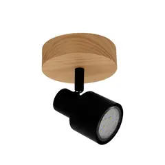 LIGHTECH - Aplique Tini 50W Negro Interior