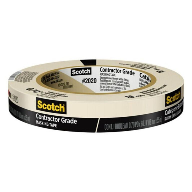 Cinta Masking Tape 2020 Profesional 18mmx55m