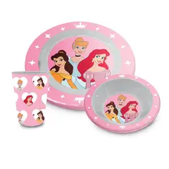 DISNEY - Set de Melamine Personajes Princesas