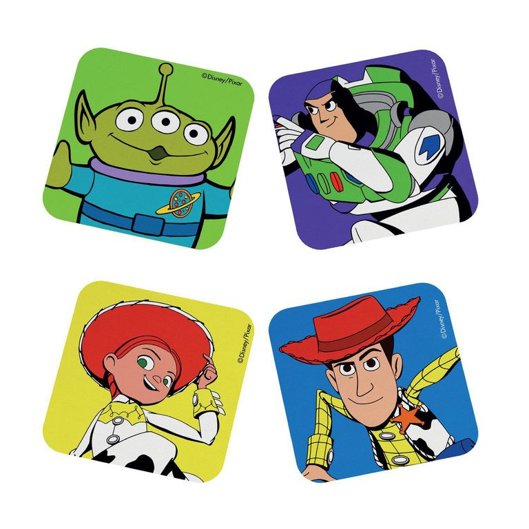Set 4 Posavasos Toy Story