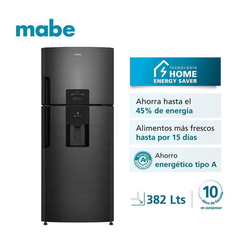 Refrigeradora Mabe 382L Top Freezer 2 Puertas RMP415ZPC