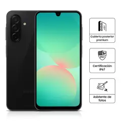 SAMSUNG - Celular Galaxy Negro A26 5G 128GB