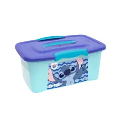 REYPLAST - Caja Protectora de Stitch 22.3x15x32.7 Celeste