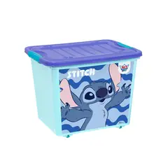 REYPLAST - Caja Protectora Stitch 32x32.5x42cm Celeste