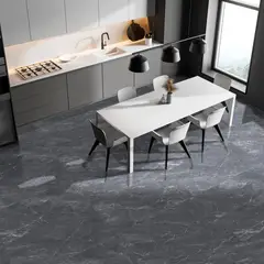 SAN LORENZO - Porcelanato Marmolado Negro 2.16m2