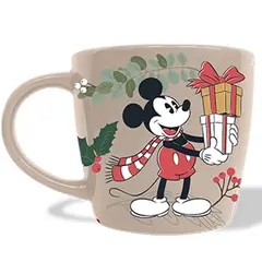 DISNEY - Mug Mickey Ecru Navidad