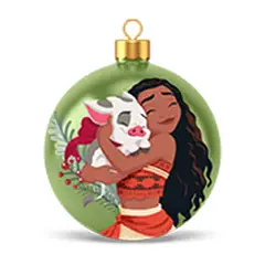 DISNEY - 3 Esferas de Navidad Multicolor Princesas