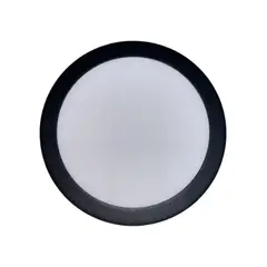 GZ LIGHTING - Panel Led Red.Slim 12W Luz Cálida Negro