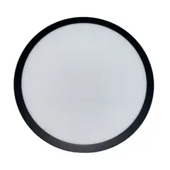 GZ LIGHTING - Panel Led Red.Slim 18W Luz Cálida Negro